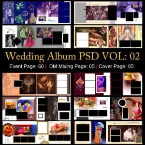 Wedding Album PSD VOL 02